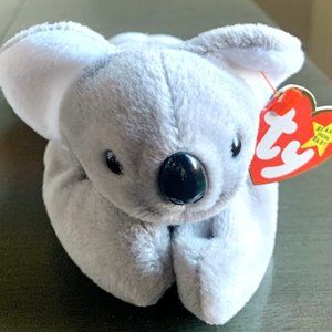 1996 4162 Vintage Mel Koala Bear Plush Ty Beanie Baby Stuffed Animal MWMT